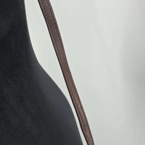 Small Dark Brown Fossil Leather Bag - Picture 10 of 16